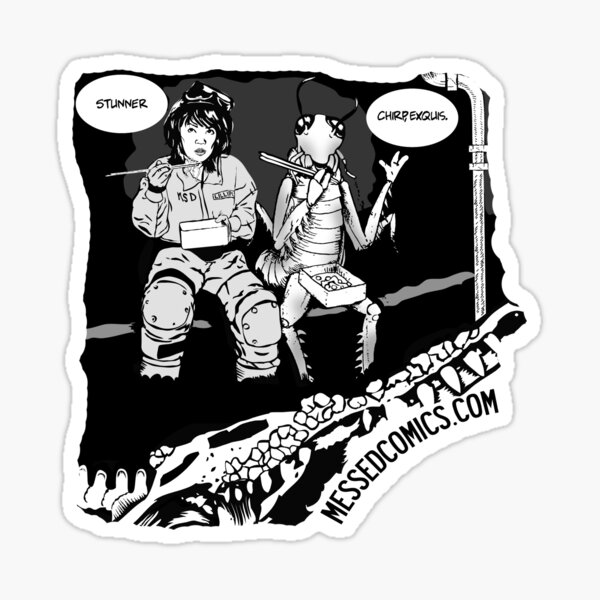 A Stunner Lunch Sticker