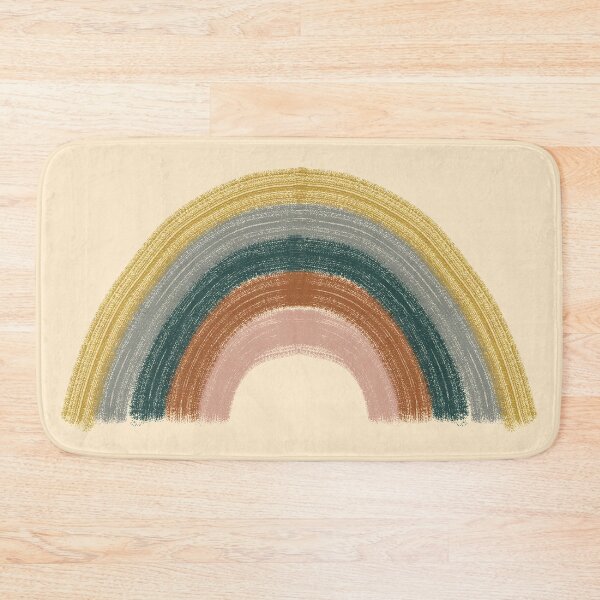 Item preview, Earth Toned Rainbow | minimalist organic abstract art designed and sold by trajeado14.