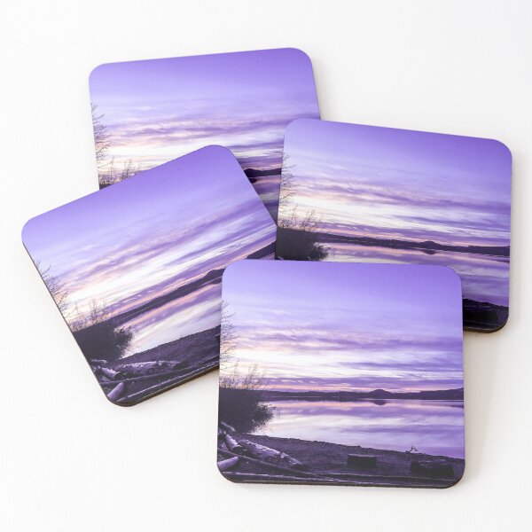 Item preview, Purple Sunset at Lake Quinault designed and sold by KatTalbolt.
