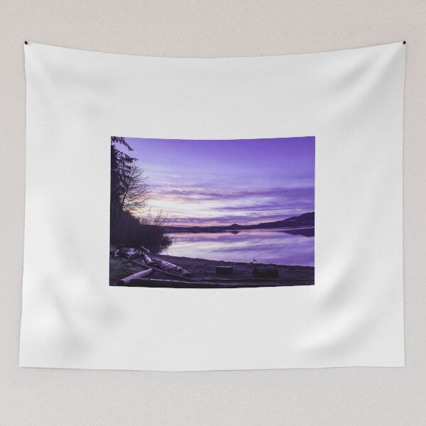 Item preview, Purple Sunset at Lake Quinault designed and sold by KatTalbolt.