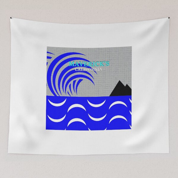 Item preview, Mavericks California surf design A designed and sold by David Lee Thompson.