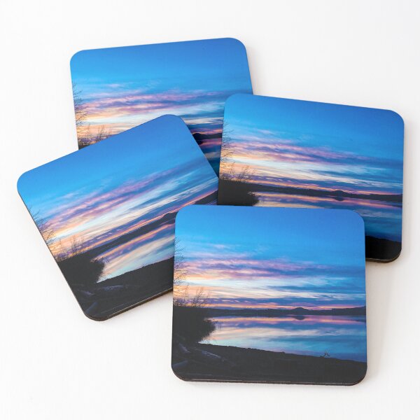 Item preview, Contrast Sunset at Lake Quinault designed and sold by KatTalbolt.