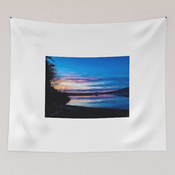 Item preview, Contrast Sunset at Lake Quinault designed and sold by KatTalbolt.