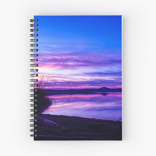Item preview, Purple Contrast Sunset at Lake Quinault designed and sold by KatTalbolt.