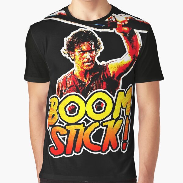 Boom Stick Ash Graphic T-Shirt