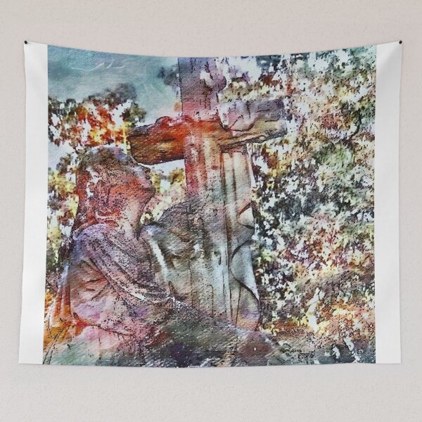 Item preview, Cling To The Cross designed and sold by Lynn  Marie Sharp.