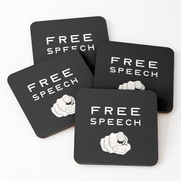 Item preview, FREE SPEECH designed and sold by TheaDesign.