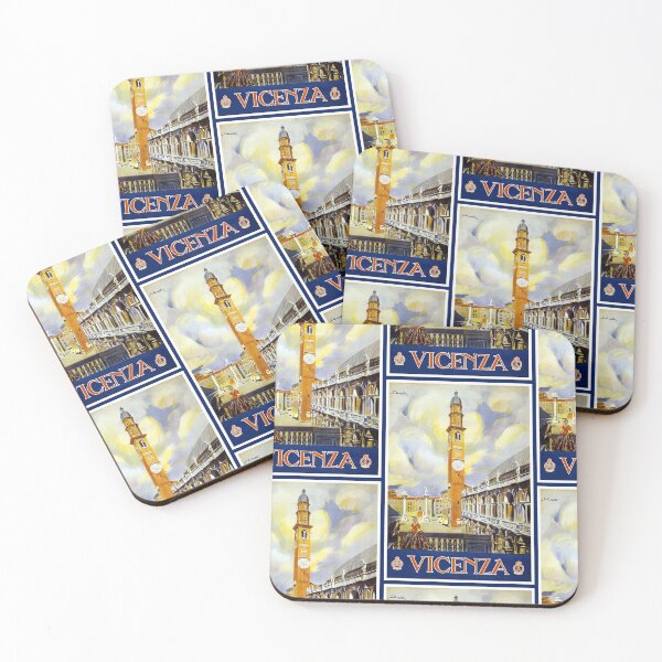 Item preview, vicenza travel poster art print  designed and sold by printzshop.