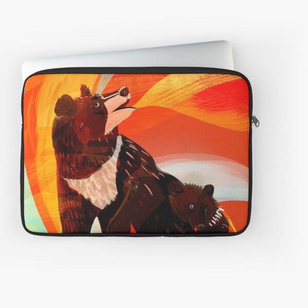 Taiga on Fire Funda para portátil
