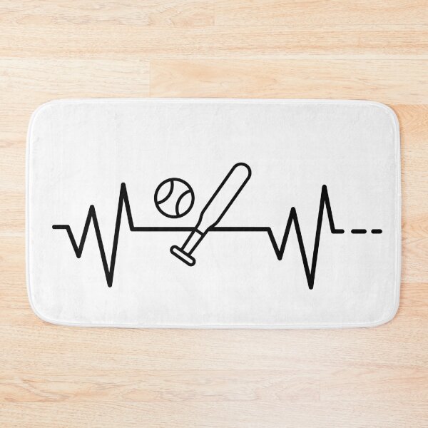 Item preview, Heartbeat, Hobby, Leisure, Gift, Gift Idea, Baseball, Ball, Bat, Baseball Bat designed and sold by timzim97.