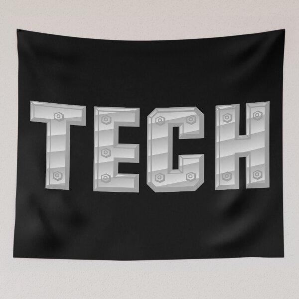 Item preview, "Tech" Metal Lettering designed and sold by Dator.
