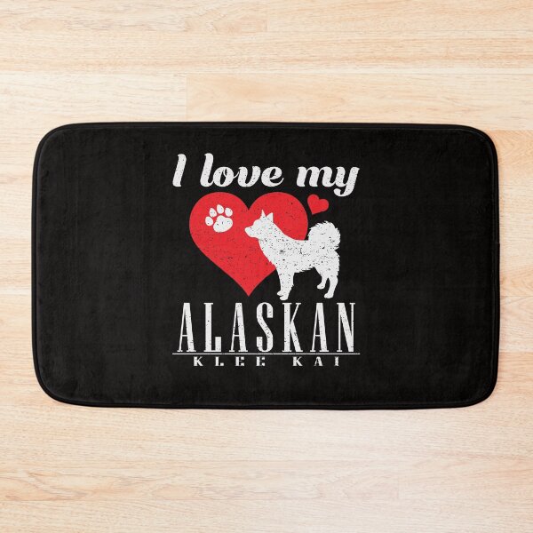 Item preview, Alaskan Klee Kai / lover / dog / heart designed and sold by torlei565.