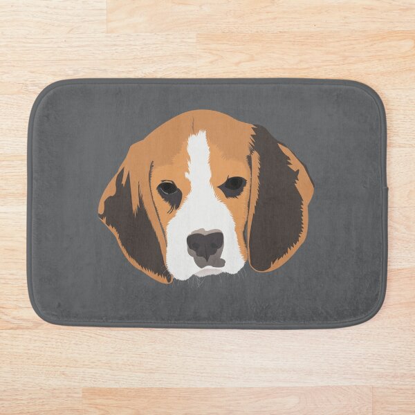 Benny the Beagle Bath Mat