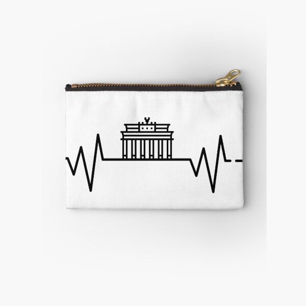 Item preview, Heartbeat, Hobby, Leisure, Gift, Gift Idea, Berlin, Brandenburg, Brandenburg Gate, Germany, German designed and sold by timzim97.