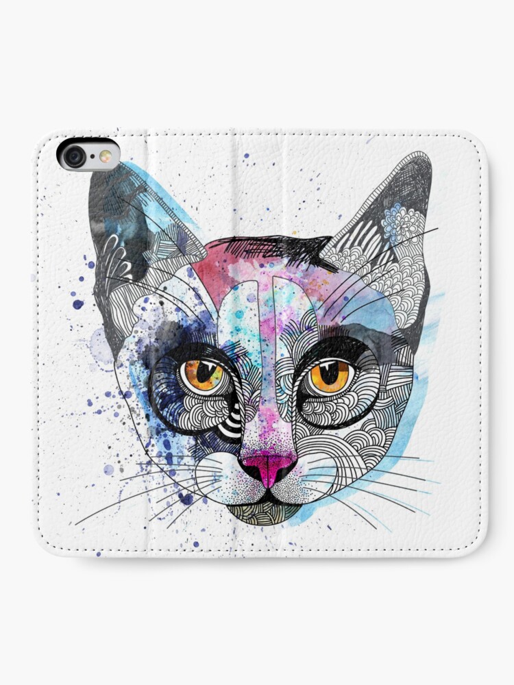 Alternate view of Cats iPhone Wallet