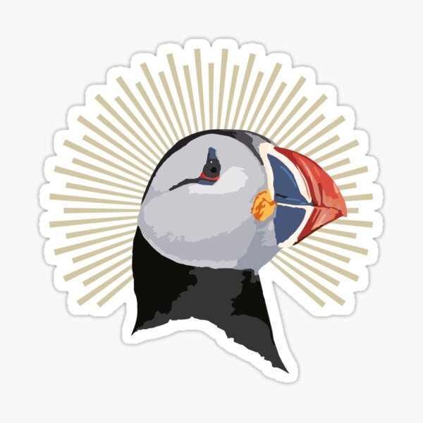 Item preview, Iconic Puffin designed and sold by AnthonyZed.