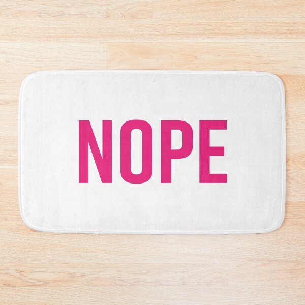 Item preview, NOPE designed and sold by Novel Gifts.