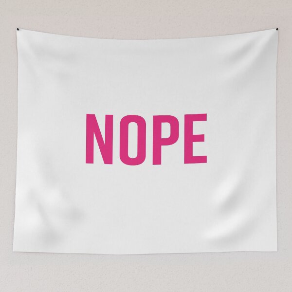 Item preview, NOPE designed and sold by Novel Gifts.