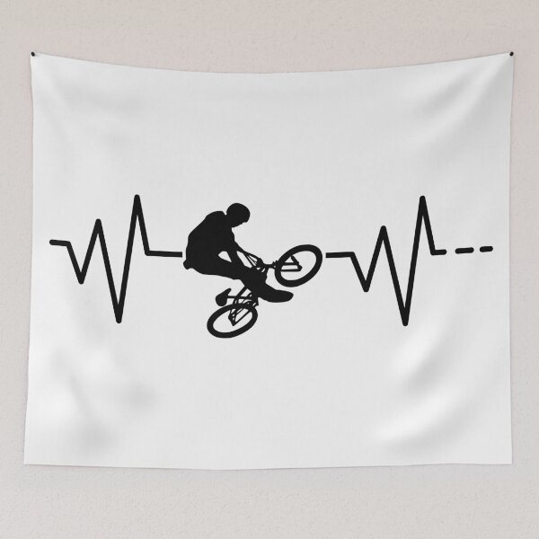 Item preview, Heartbeat, BMX, Bicycle, Street, Freestyle, Dirt, Tricks, Park, Hobby, Leisure, Gift, Gift Idea designed and sold by timzim97.