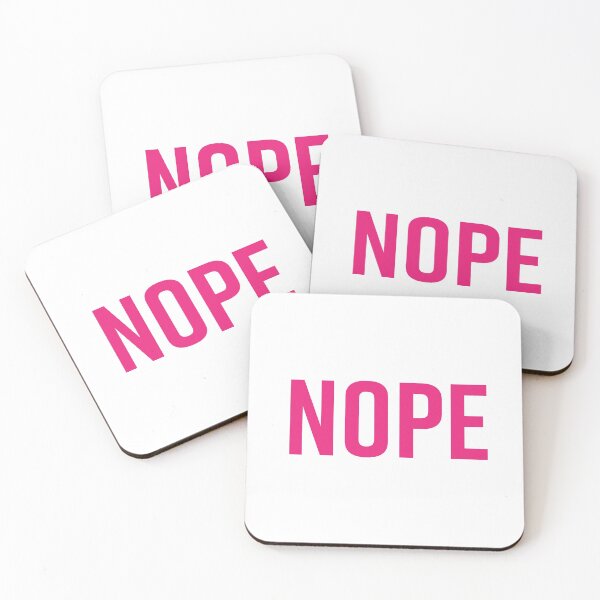 Item preview, NOPE designed and sold by Novel Gifts.