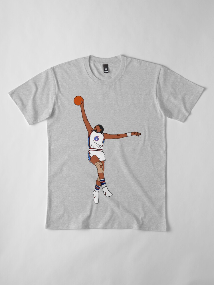 julius erving t shirt