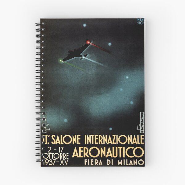 Item preview, MILAN International Aeronautics Meet 1937 Advertisement Vintage Airplane designed and sold by retroposters.