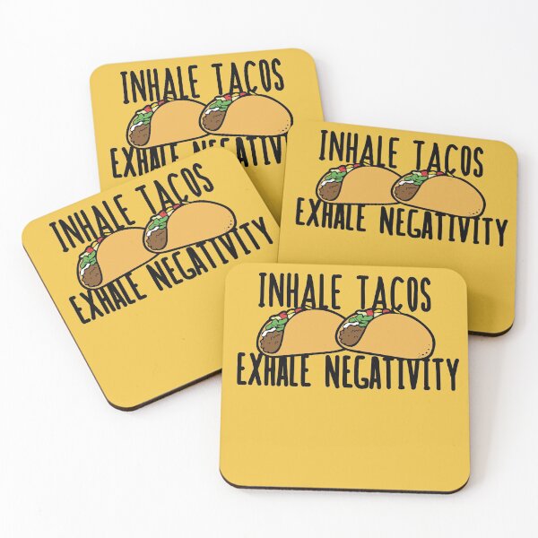 Item preview, Inhale tacos exhale negativity  designed and sold by FrictionMaxxing.