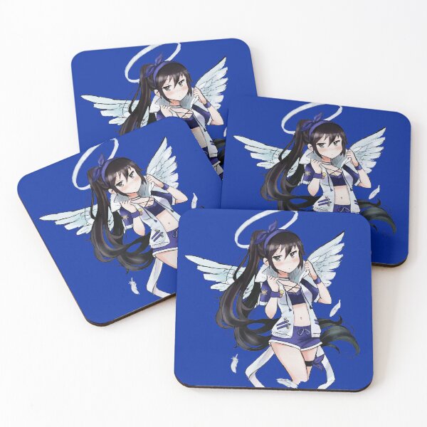 Item preview, Beautiful girl angel japanese comic style designed and sold by FotoLibreStudio.