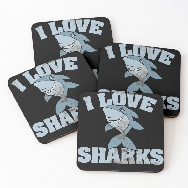 Item preview, I love Sharks designed and sold by FrictionMaxxing.