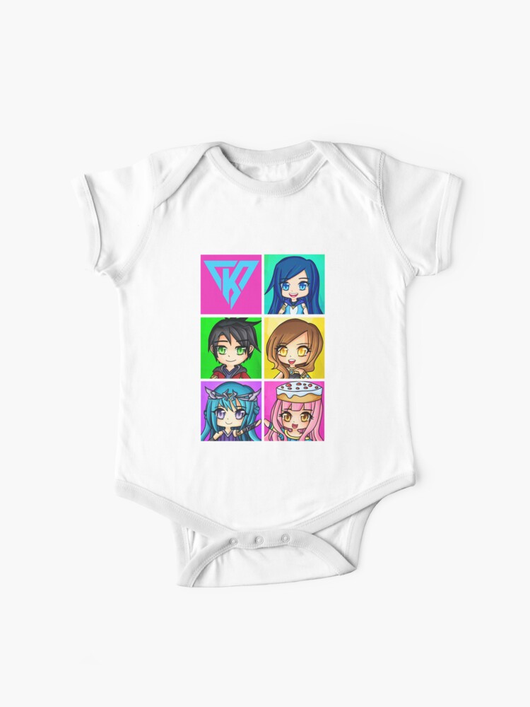 Funneh And The Krew Anime Style Baby One Piece - funneh roblox family babys