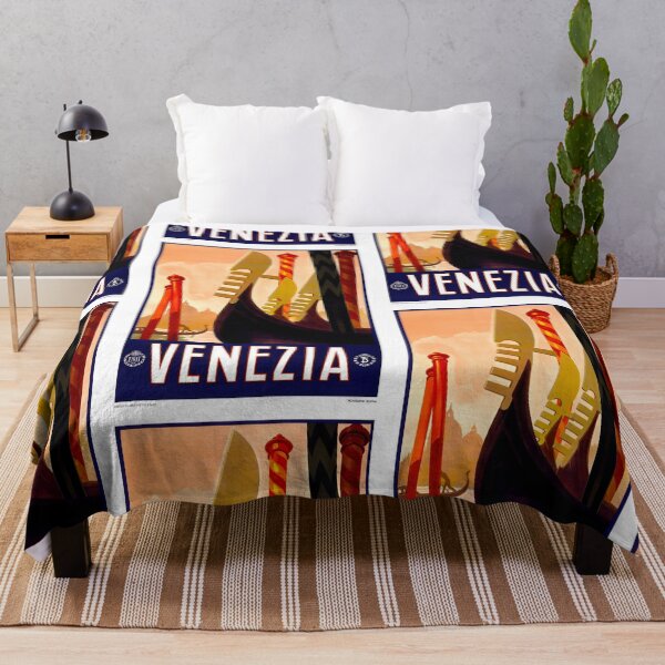 Item preview, venezia travel poster art print venice italy designed and sold by printzshop.