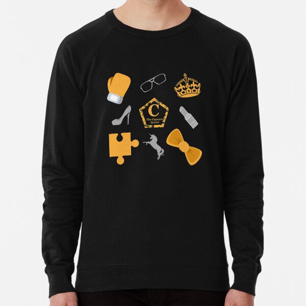 Official Black Carrero fabric Lightweight Sweatshirt