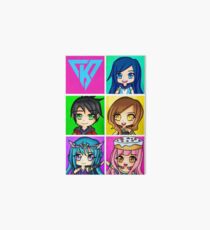 Funneh and the Krew - Anime Style Art Board Print