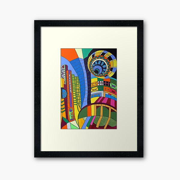 Caligari I - Fort Lauderdale Gerahmter Kunstdruck