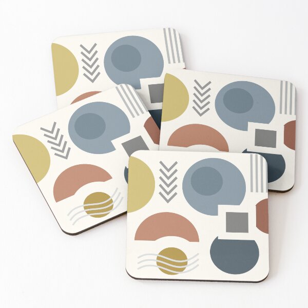 Item preview, Mid Century Modern Geometric #redbubble #stickers #posters #artprint designed and sold by hakobyans.