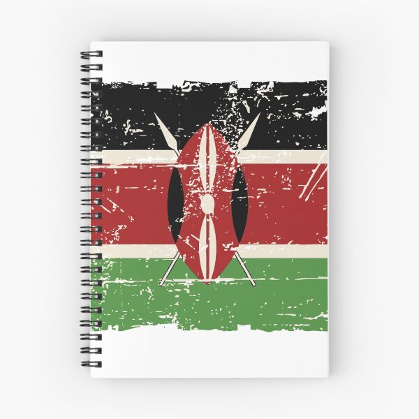 Item preview, Kenya Flag - Vintage Look designed and sold by Port-Stevens.