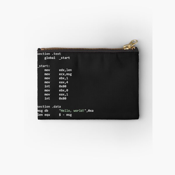 Item preview, Hello World in x86 Assembly Code designed and sold by mstfcntrk.