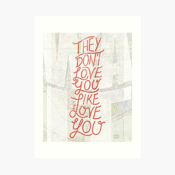 Maps Art Print