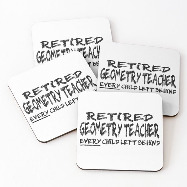 Item preview, Retired Geometry Teacher designed and sold by slkprint.