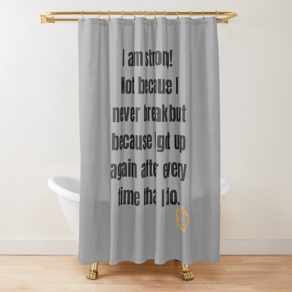 Strong Shower Curtain