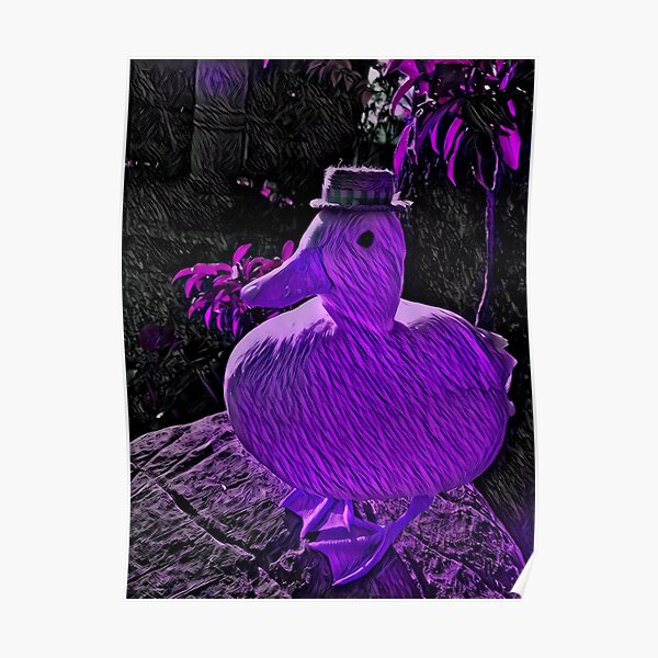 Mr. Duck, Blacklight Poster