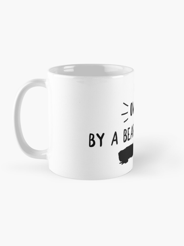 Alternate view of Owned By A Bearded Dragon Mug
