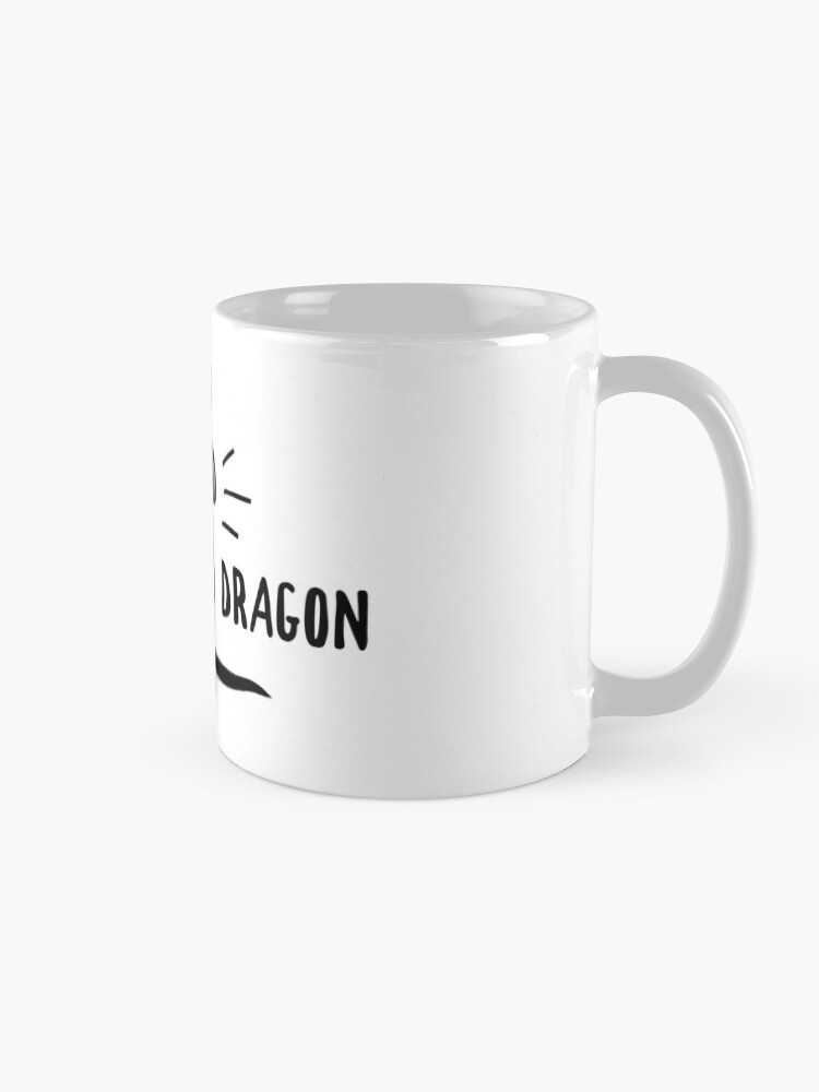 Alternate view of Owned By A Bearded Dragon Mug