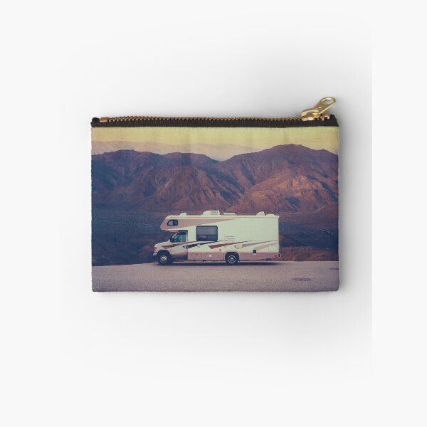 Item preview, Retro RV Camper In The Desert designed and sold by mrdoomits.
