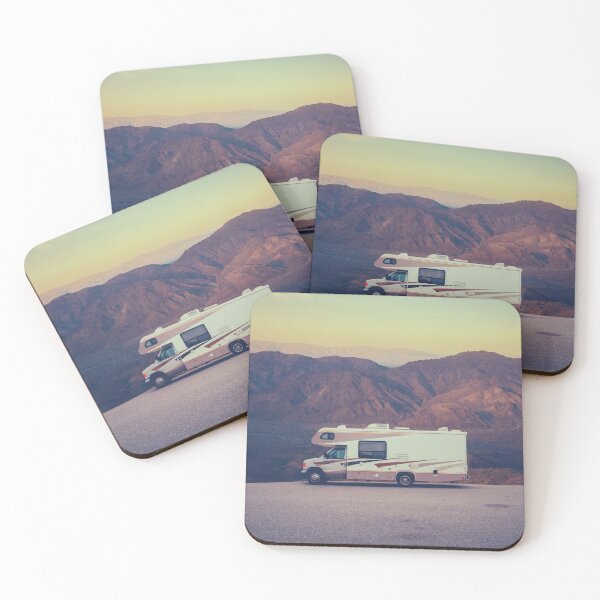 Item preview, Retro RV Camper In The Desert designed and sold by mrdoomits.