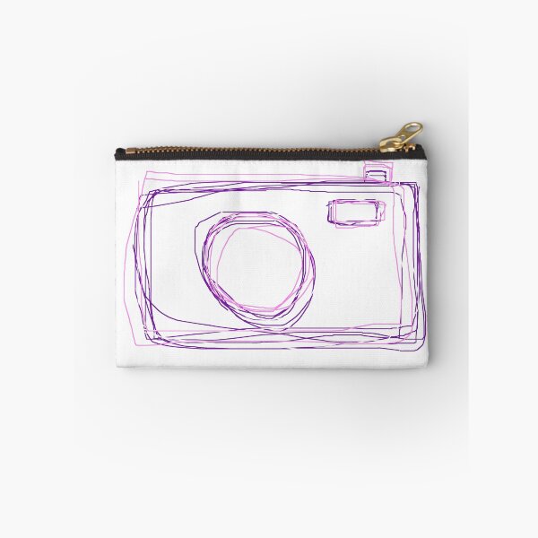 Item preview, Camera doodle purple, white and pink designed and sold by qlobba.
