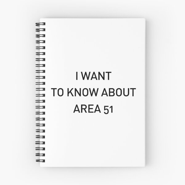 Item preview, I Want to Know About Area 51 designed and sold by Novel Gifts.