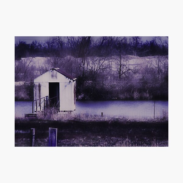 i don't know why this place always makes me feel so lonely Photographic Print