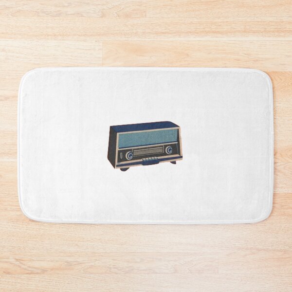 Item preview, A Retro Cool Blue Radio  designed and sold by VictorIos.