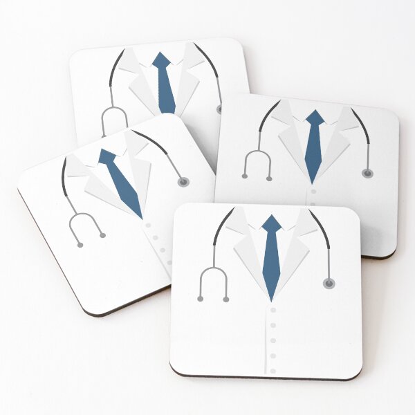 Item preview, Doctor's white coat designed and sold by Mykadodo.